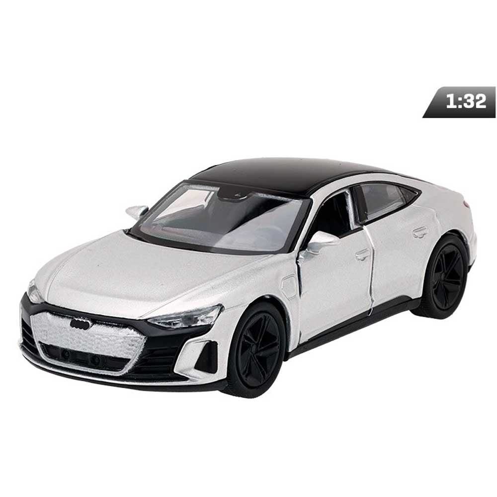 Audi RS e-tron GT modellautó – 1:32, ezüst