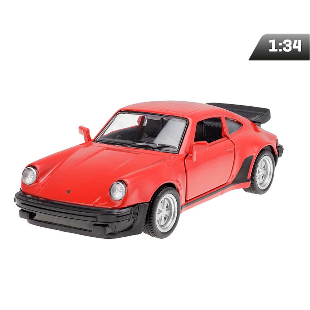 Porsche 930 Turbo modellautó (1975–1989) – 1:32, piros