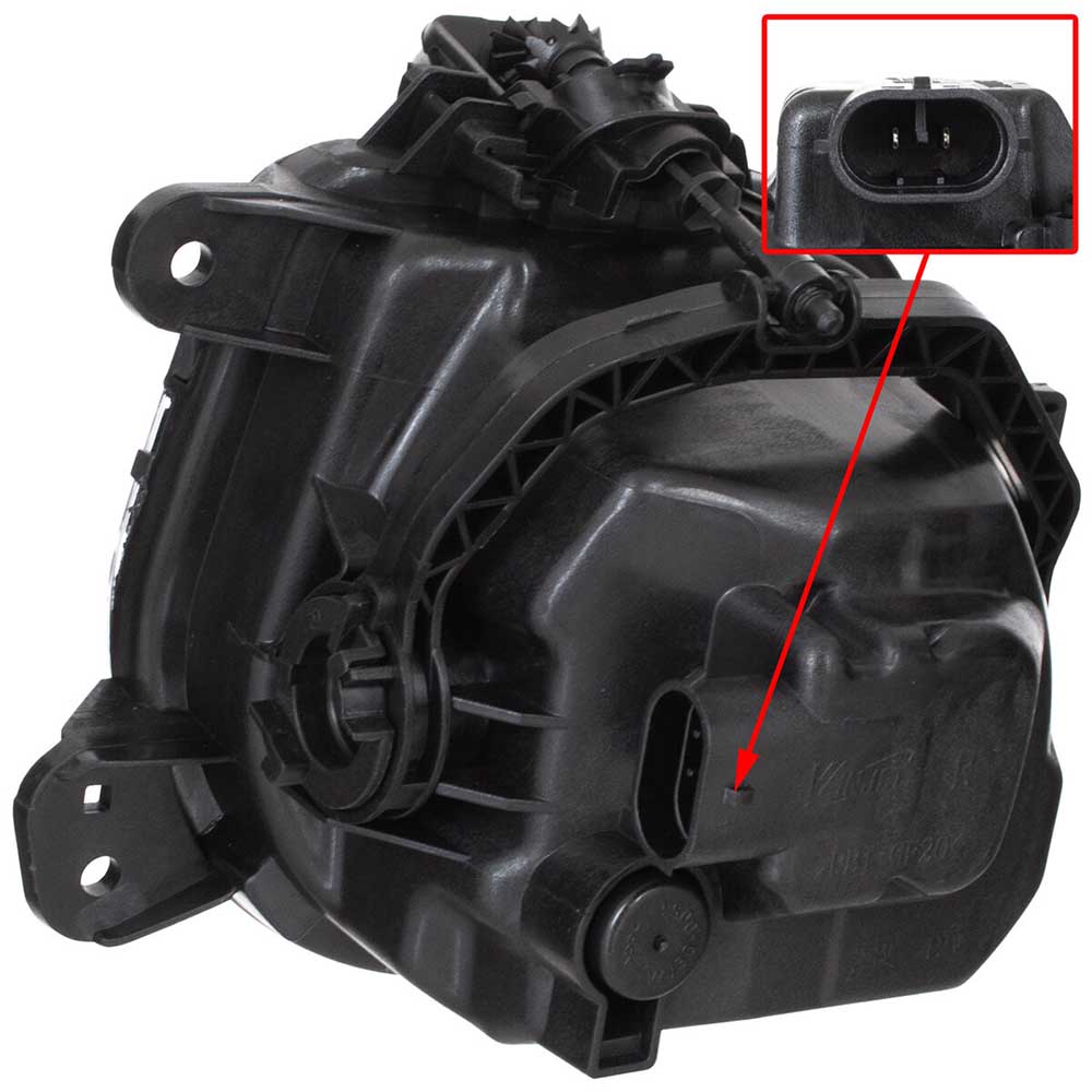 BMW X5 F15 F85 jobb első LED ködlámpa 2013-2018