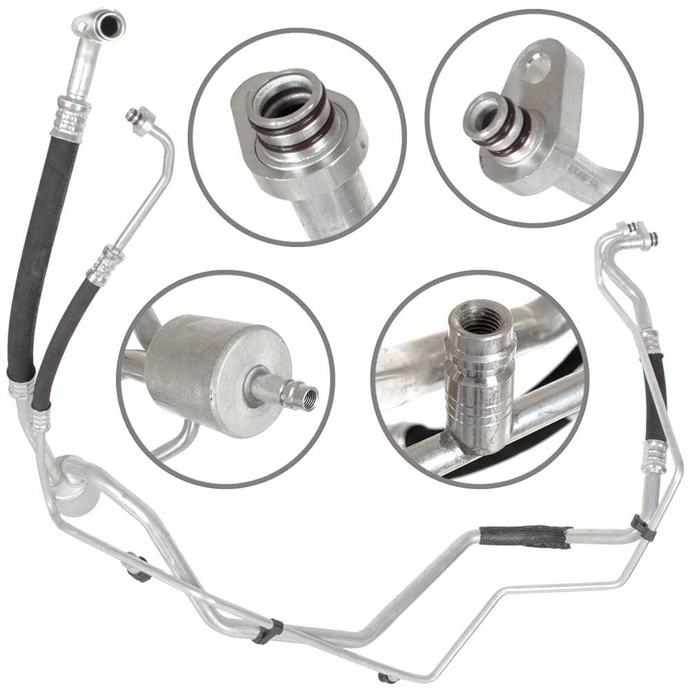 Citroen C4 II 1.6 HDi 1.6 Benzin klímacső szett 2012–2018