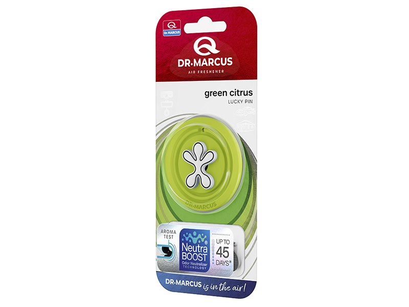 Légfrissítő Lucky Pin zöld citrus – kép 2