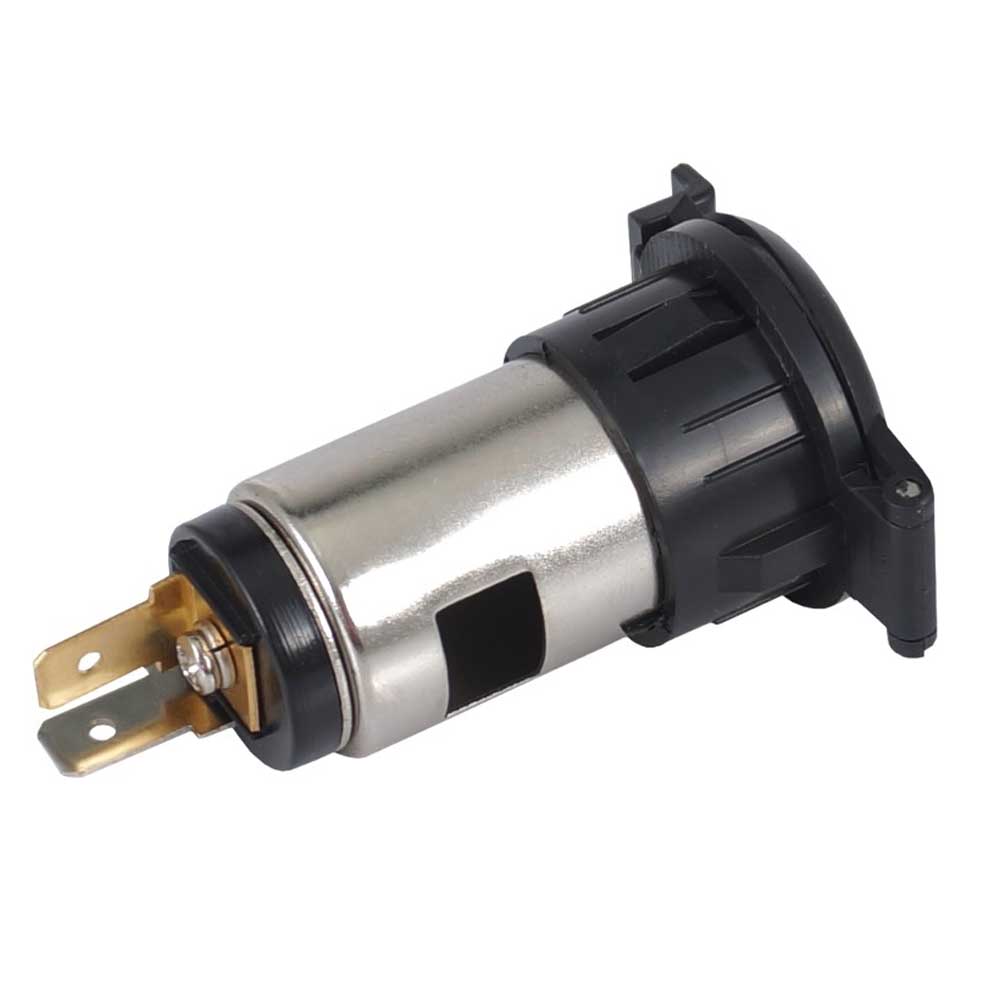 Beépítherő szivargyújtó aljzat fedéllel