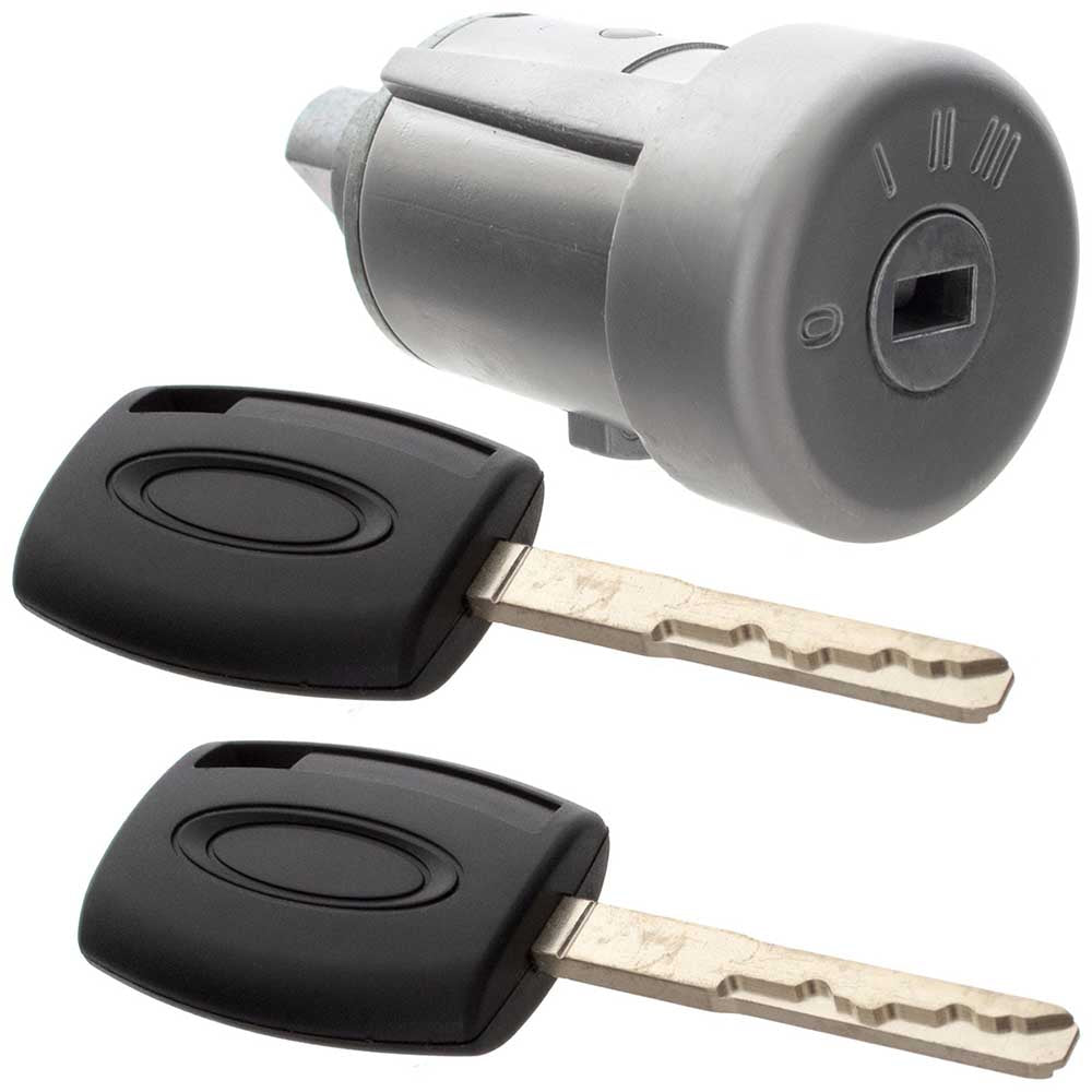 Ford Transit MK8 gyújtáskapcsoló betét + 2 kulcs 2014-2019