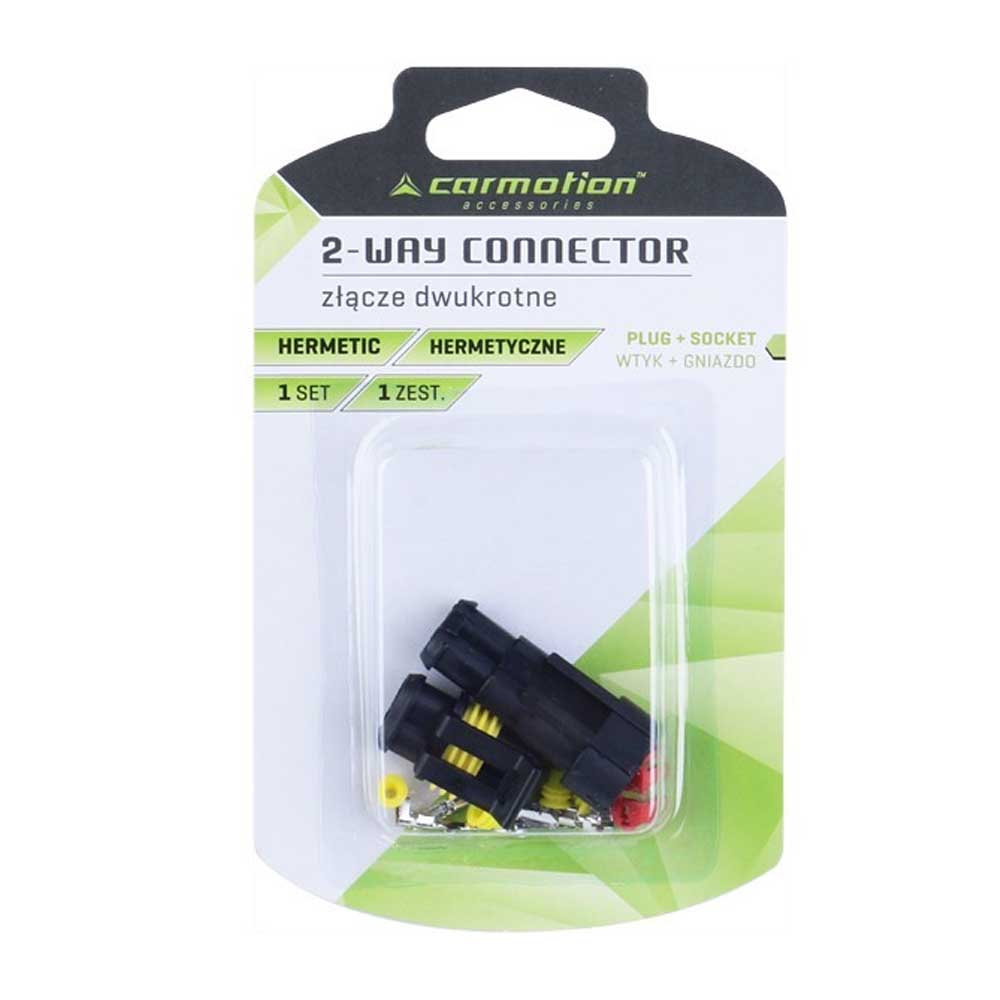 Dupla hermetikus csatlakozó, dugó + aljzat