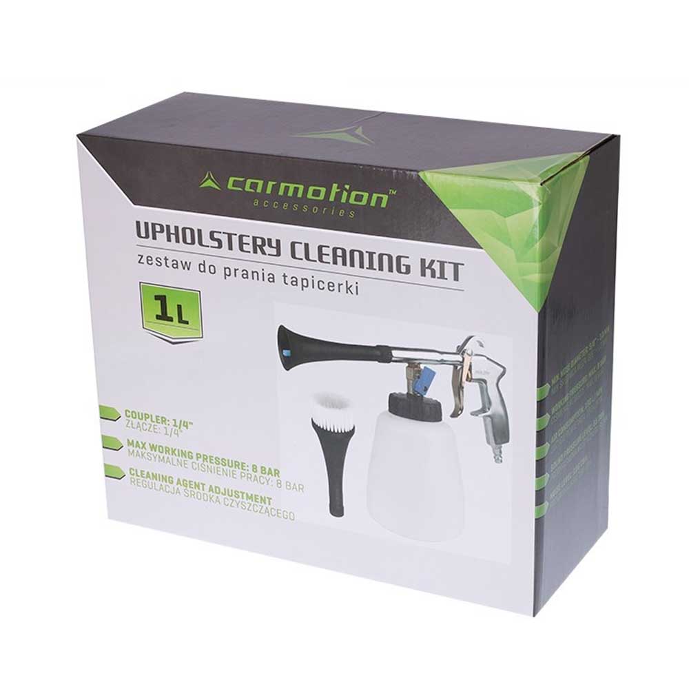 Pneumatikus kárpittisztító pisztoly 1 literes tartállyal