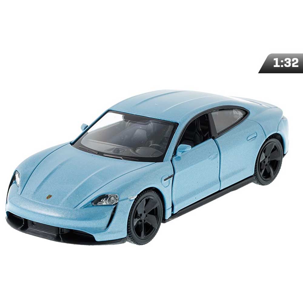 Porsche Taycan Turbo S 2020 modellautó 1:32 – RMZ, kék