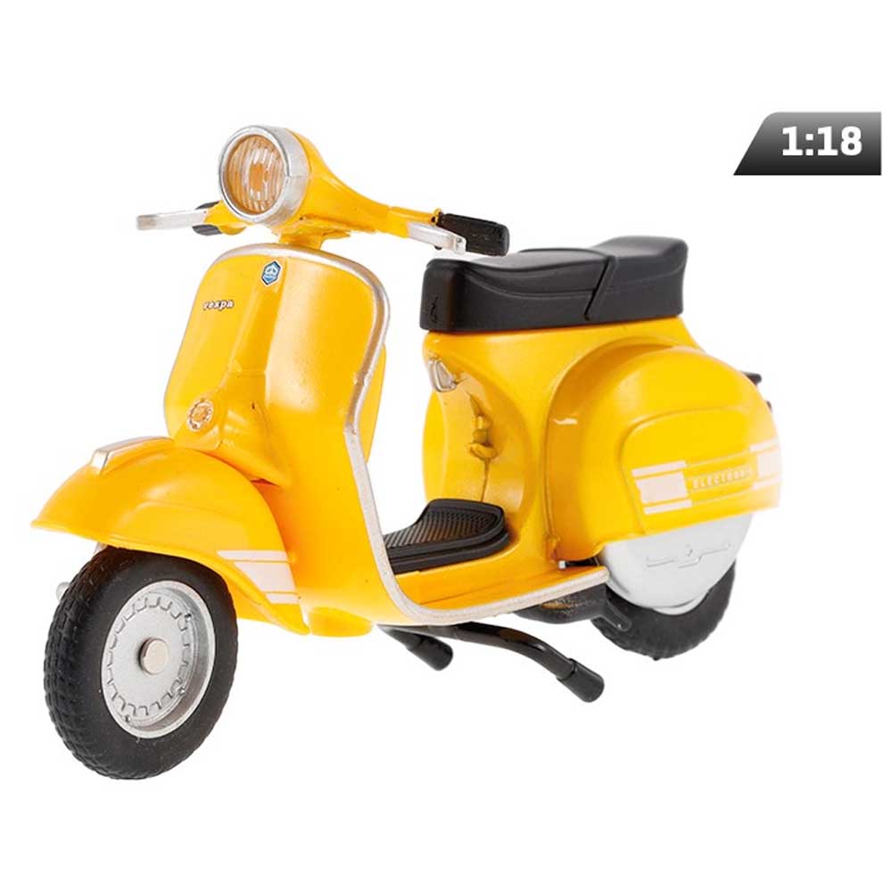 Motor modell – Vespa 200 Rally 1976 (1:18, sárga)