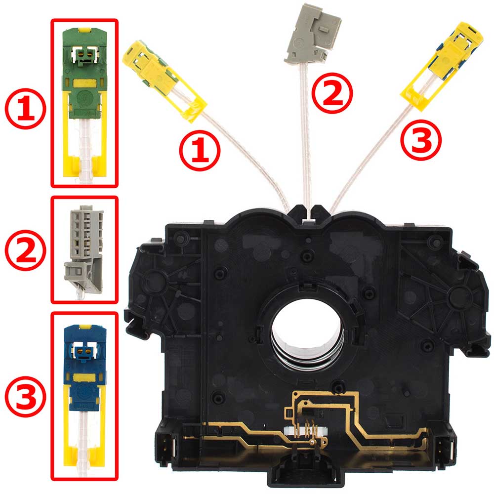 Peugeot 1007 légzsák átvezető 2005-