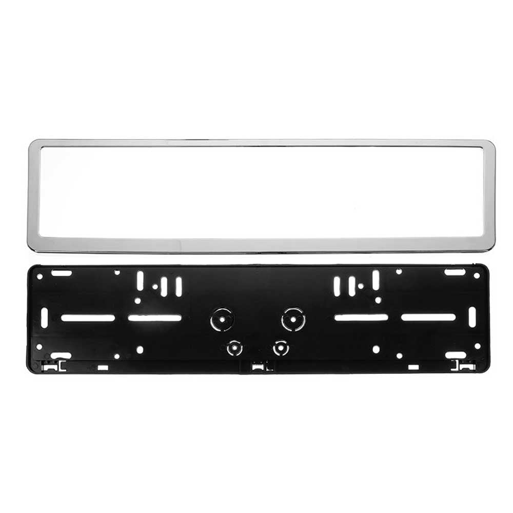 Krómozott rendszámtábla keret (horganyzott)