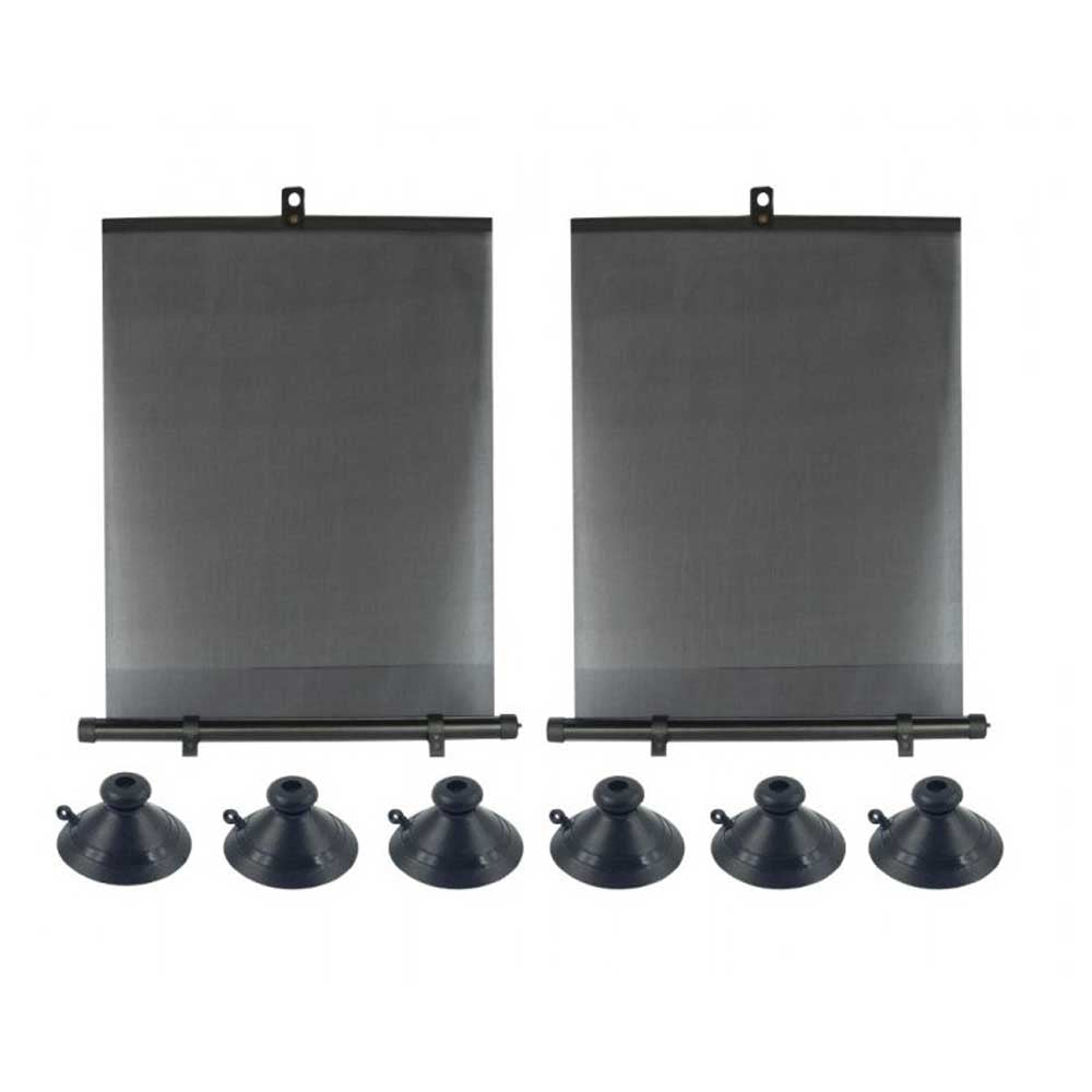 45 cm széles rolós napellenző, tapadókorongos rögzítéssel