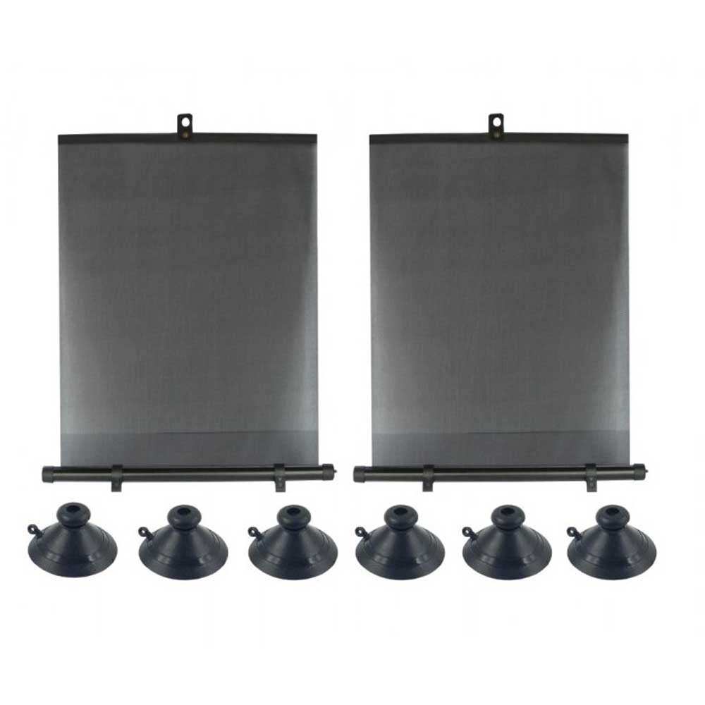 50 cm széles rolós napellenző, tapadókorongos rögzítéssel