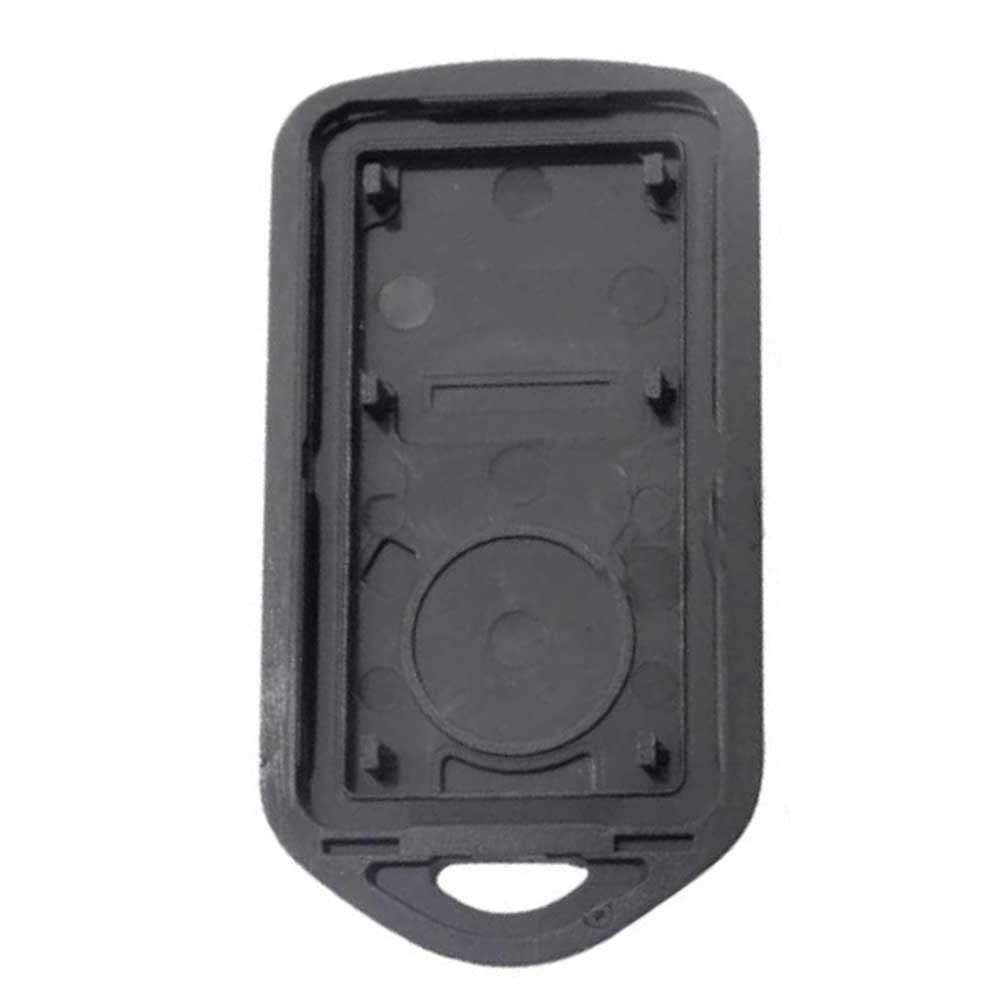 2 gombos Toyota távirányítós kulcsház, távirányító kulcs szétszedve.