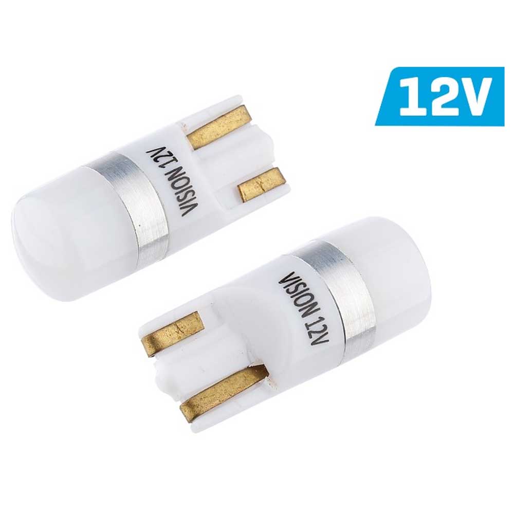 W5W T10 12V Vision LED izzó (Canbus, fehér, 2 db)