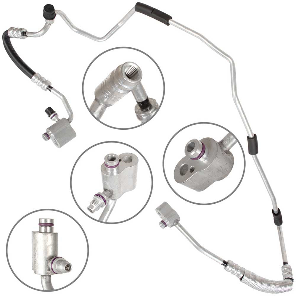 VW Eos 1.9 2.0 TDI klímacső 2006–2010