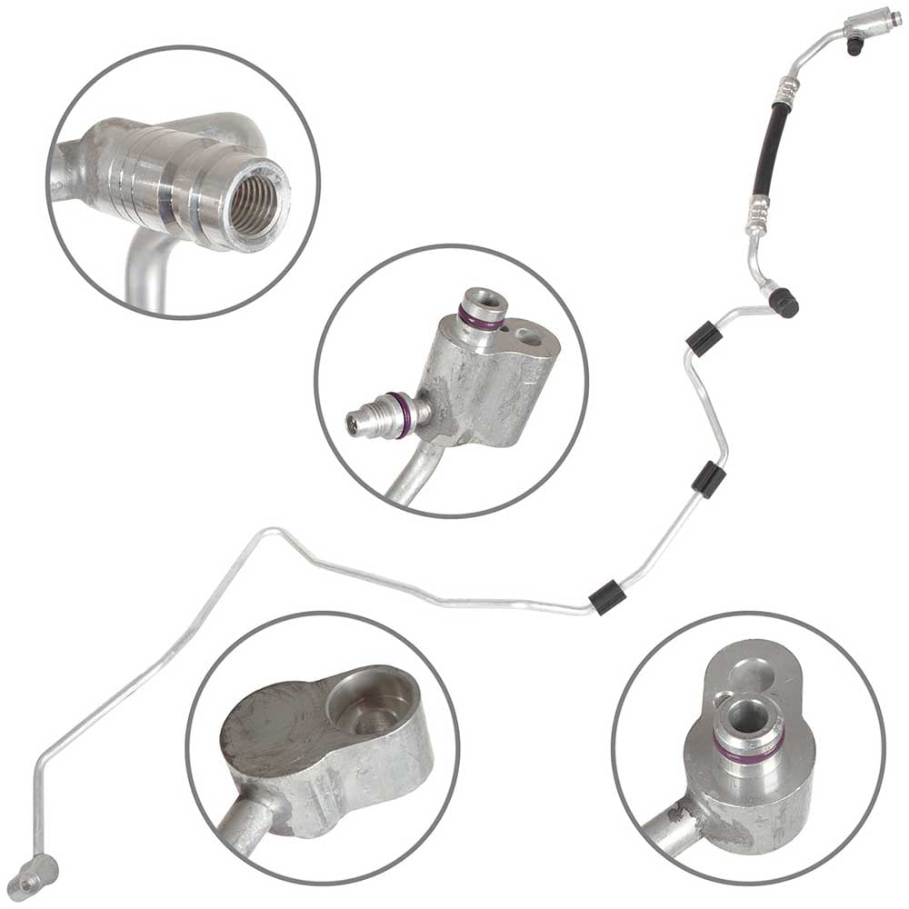 VW Touran 1.6 1.9 2.0 TDI Benzin klímacső 2003–2010