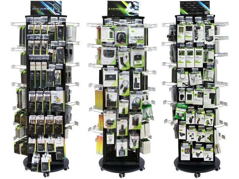 145 termékből álló készlet + 180 cm-es forgó állvány