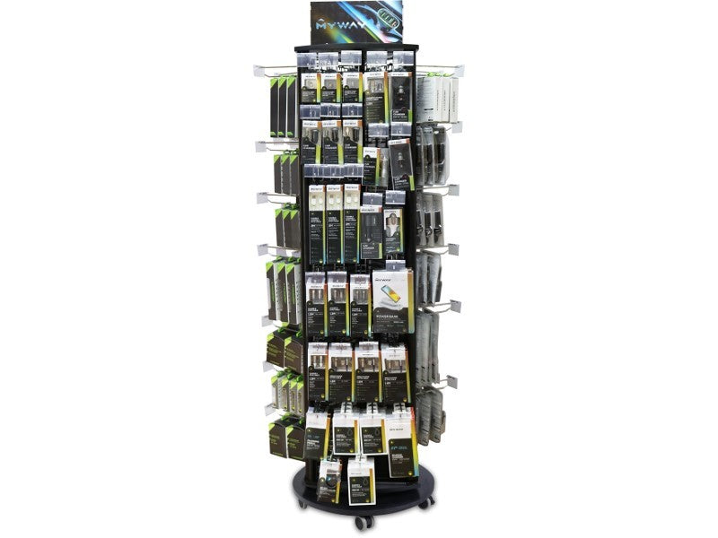 245 termékből álló készlet 180 cm es forgó állvány – kép 2