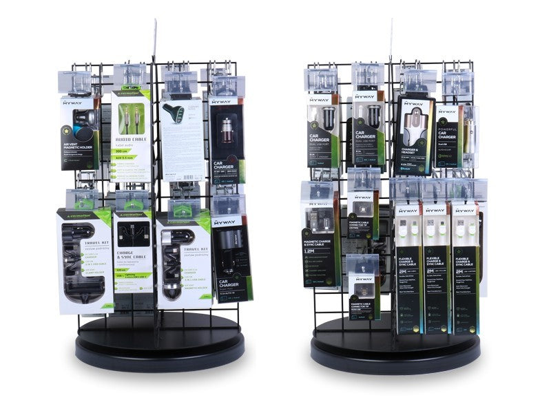 36 termékből álló készlet forgatható kijelző 60 cm – kép 2