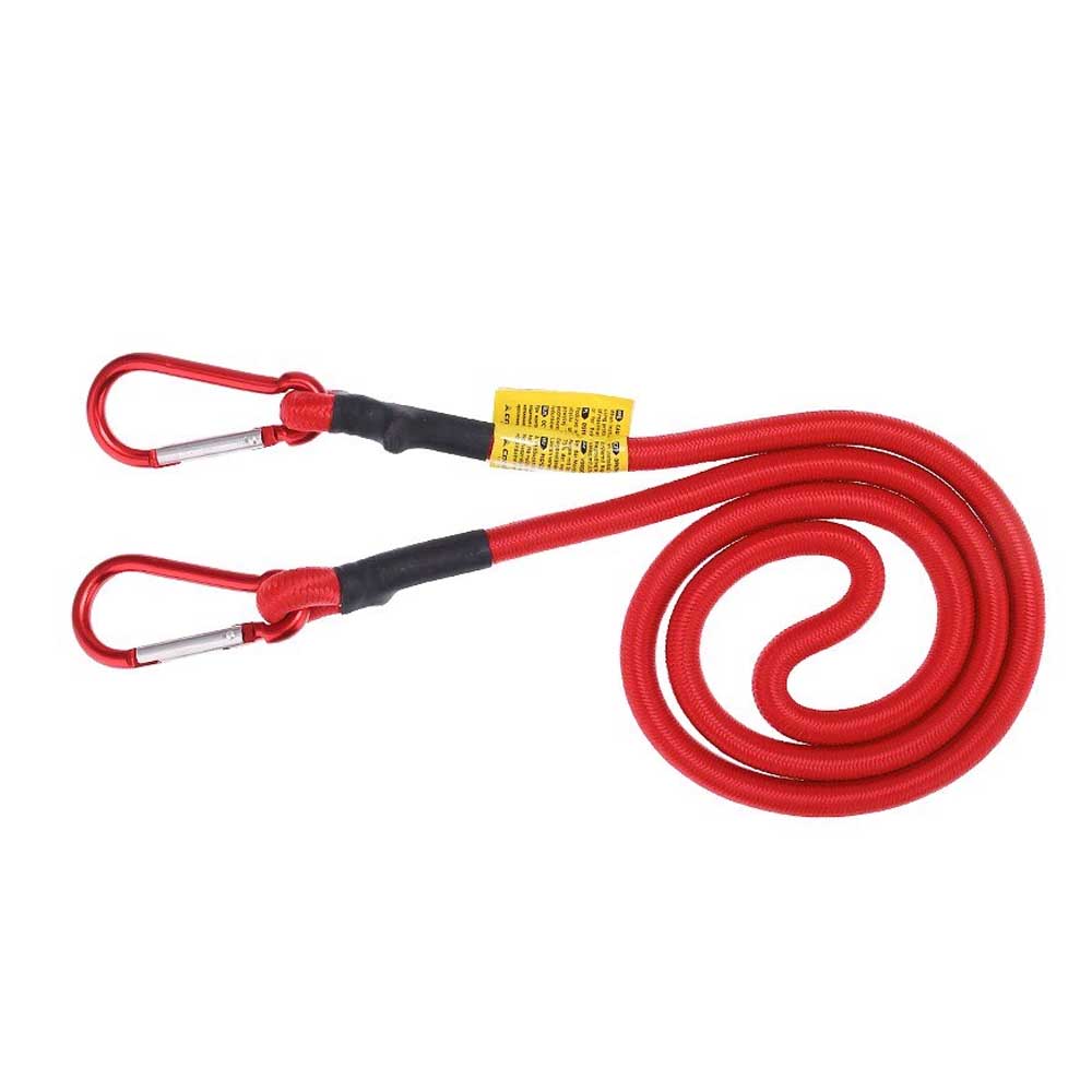 Rugalmas rögzítőkötél karabinerekkel – 10 mm x 120 cm