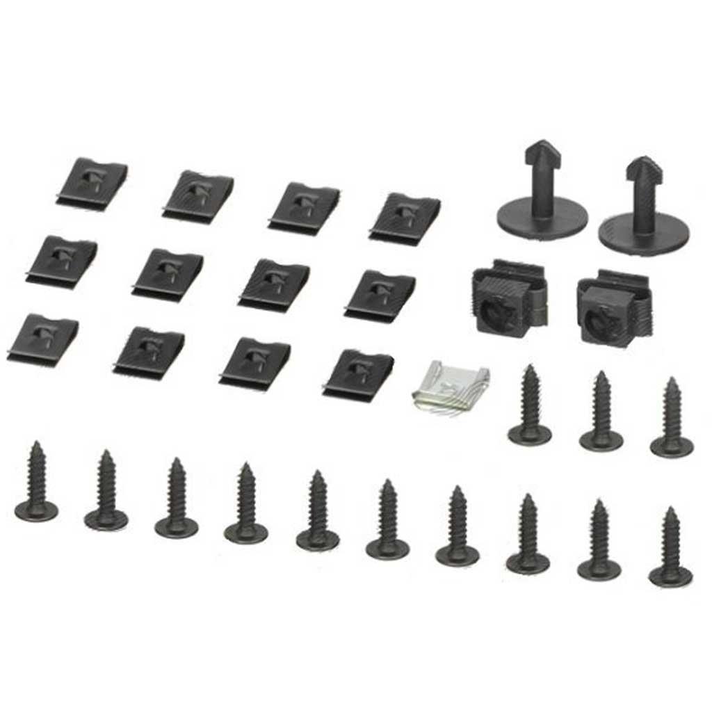 Audi A4 motorvédő burkolat rögzítő szett 04-07