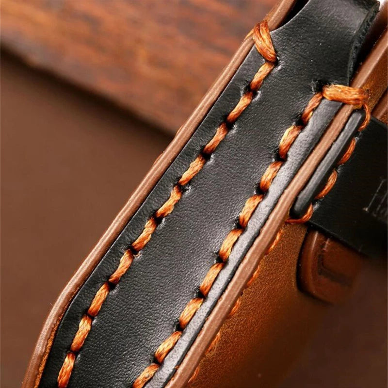 BMW bicskakulcs bőr tok 4 gombos