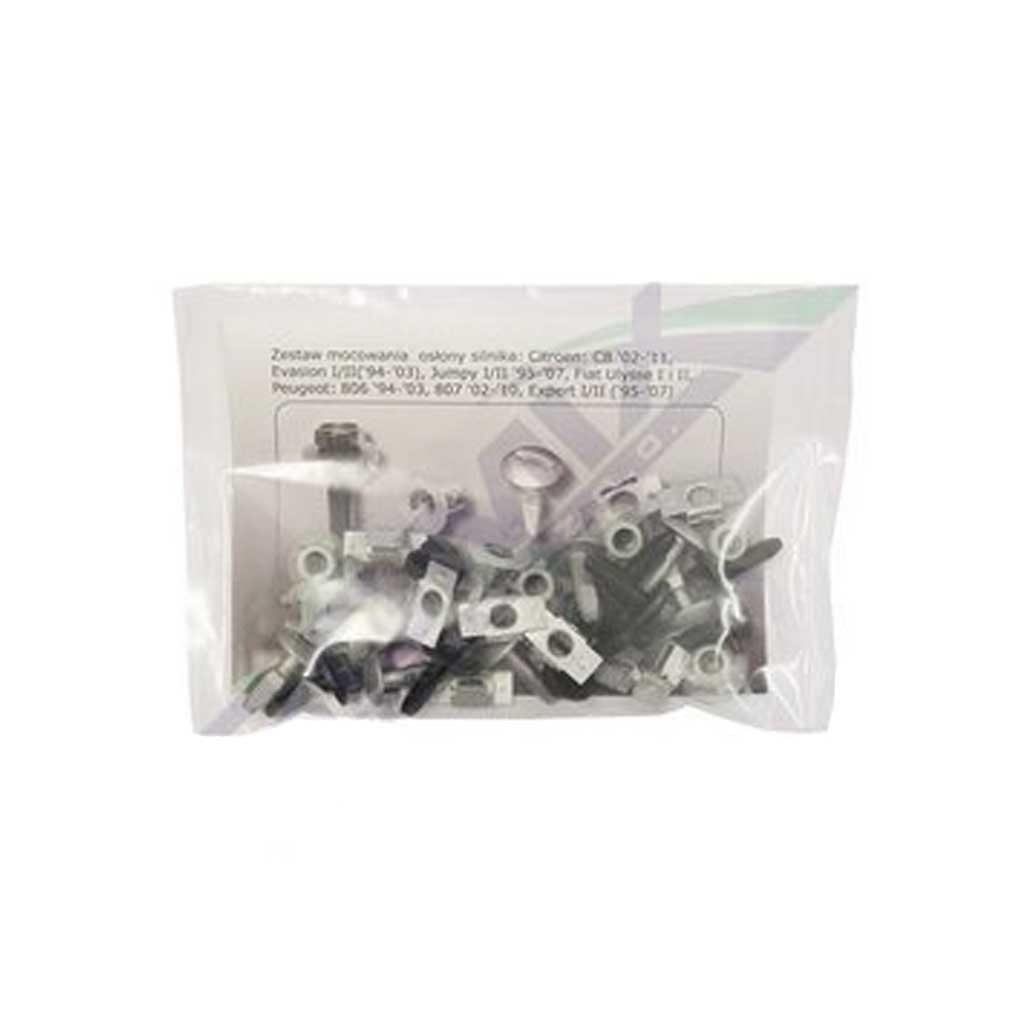 Citroen C8 motorvédő burkolat rögzítő szett 02-14