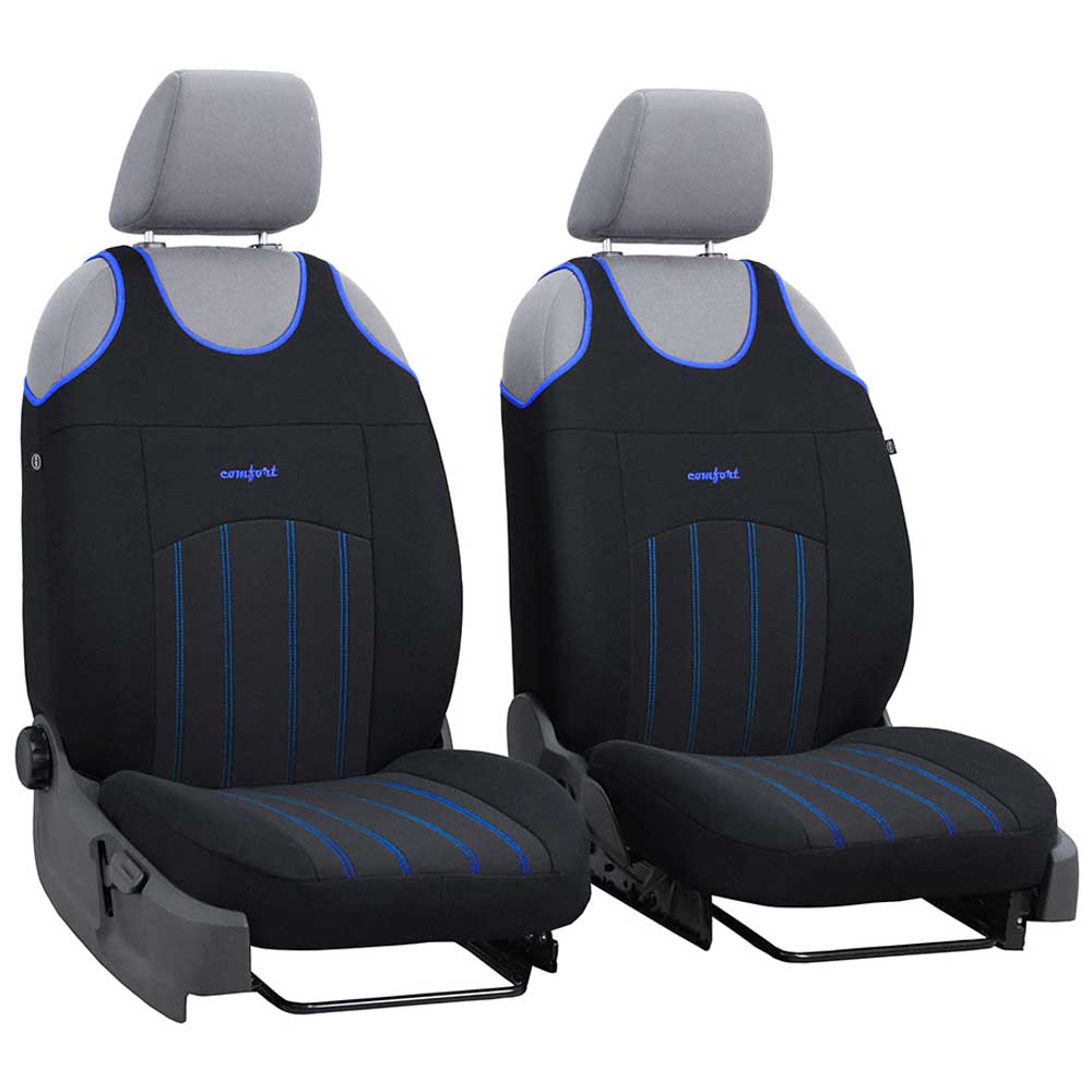 Comfort Univerzális trikó üléshuzat kék színben szövet anyagból