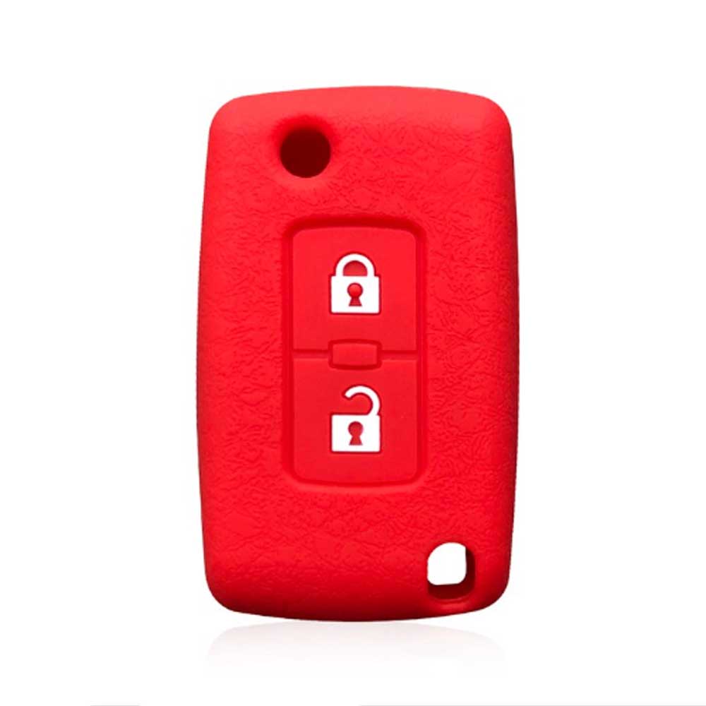 Silikonska maskica s 2 gumba za Mitsubishi - crna