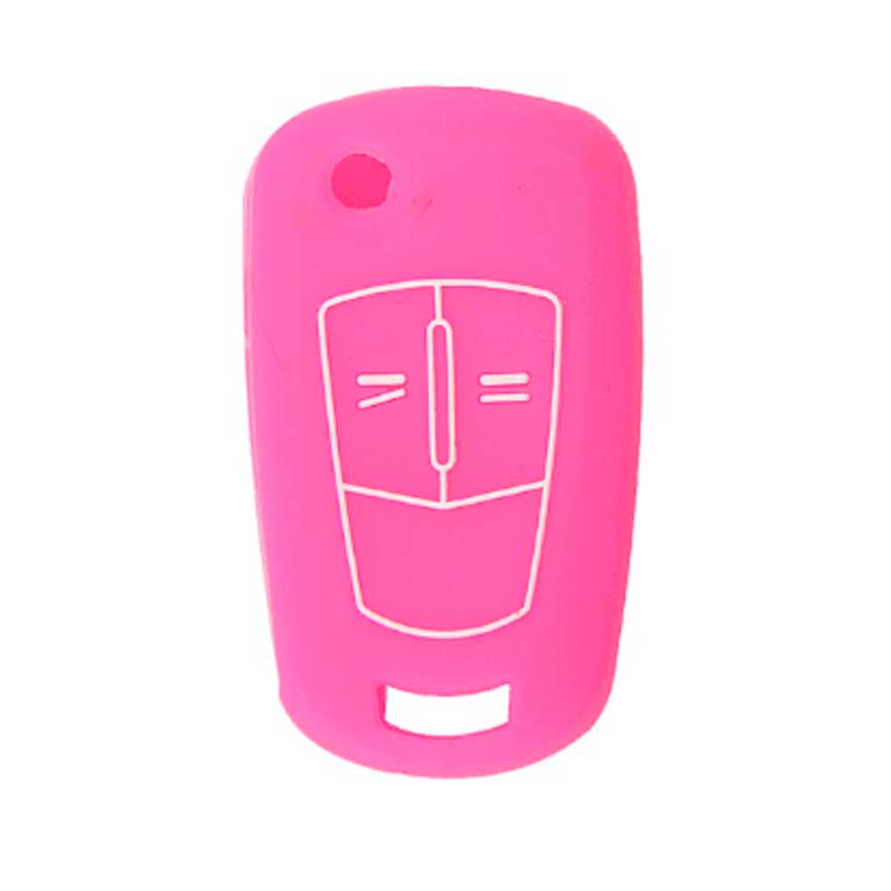 Opel 2 gombos szilikon tok - Pink
