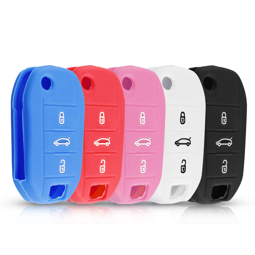 Silikonska futrola za ključ Peugeot s 3 gumba