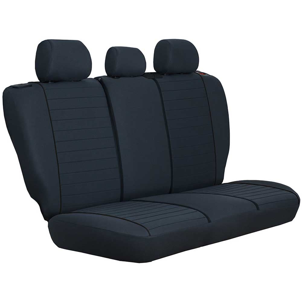 Trend Line Univerzális üléshuzat fekete színben szövet anyagból