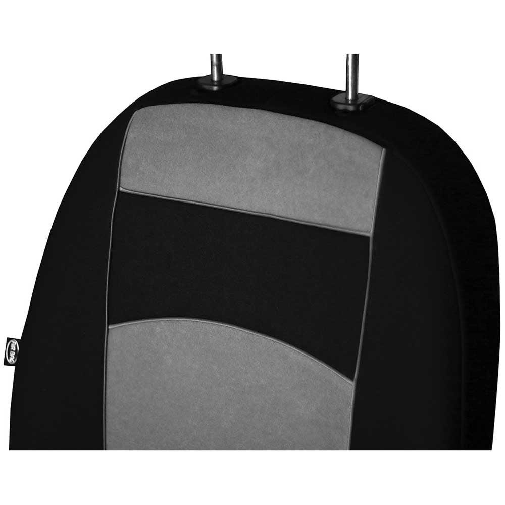 Tuning 100% 1+1 Univerzális üléshuzat szürke színben velúr és szövet anyagokból