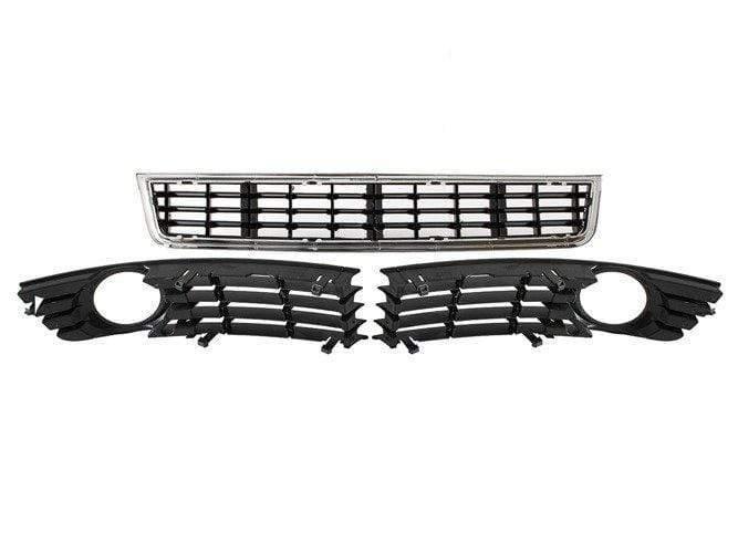 Audi A4 B6 hűtőrács szett, 3 db