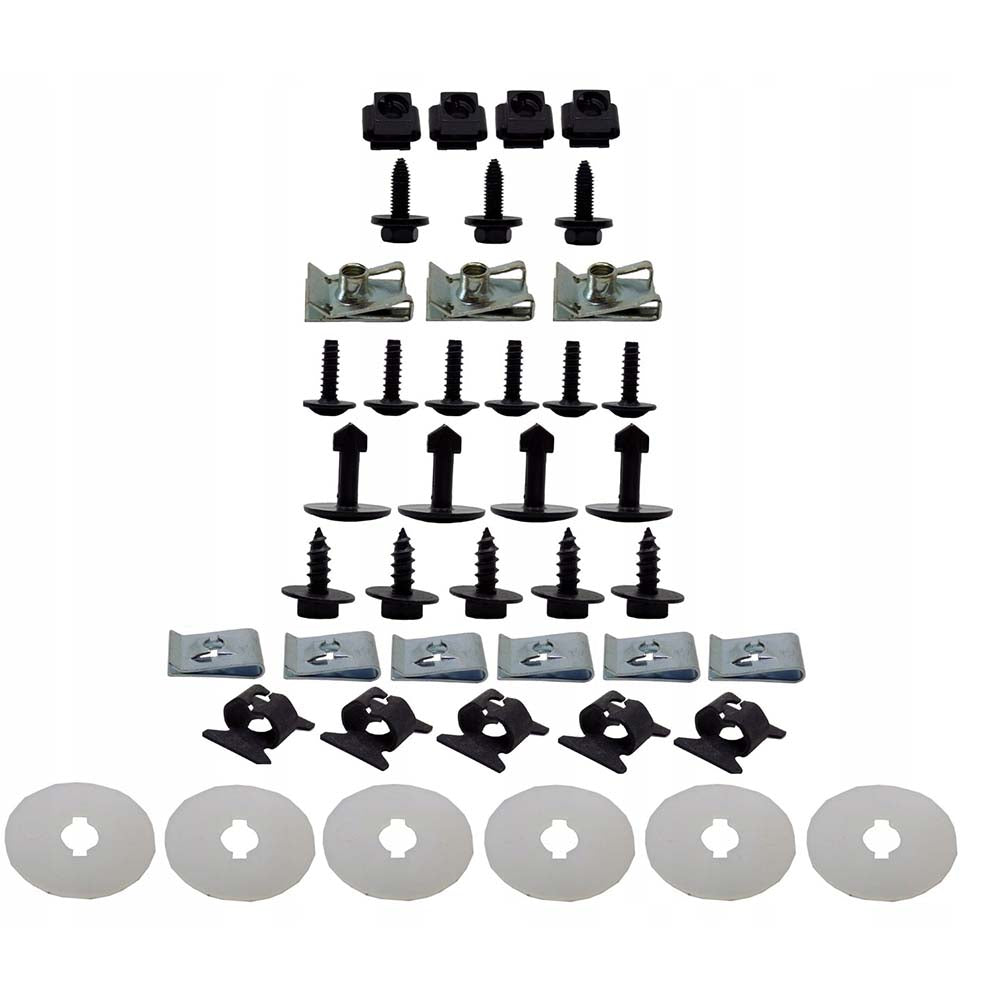 Audi A6 C5 motorvédő burkolat rögzítő szett