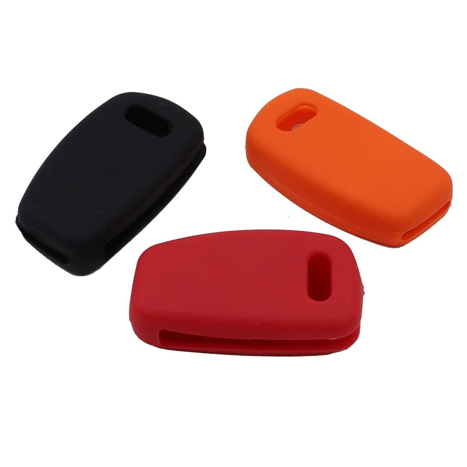 Audi 3 gombos bicskakulcs szilikon tok hátsó oldala