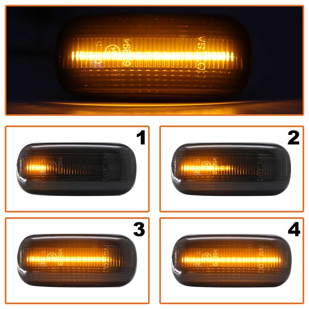 Audi A4 B6 jobb-bal oldali index lámpa 2000-2004
