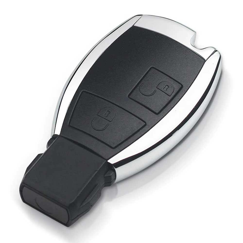 Mercedes Benz 2 gombos kulcs  króm átalakító