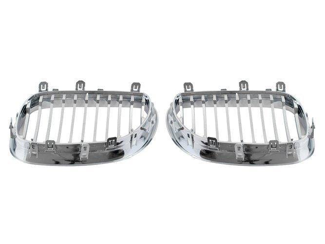BMW 5 E60 hűtőrács szett, 2 db króm