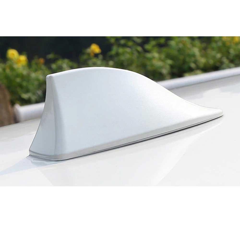 Cápa autóantenna fehér