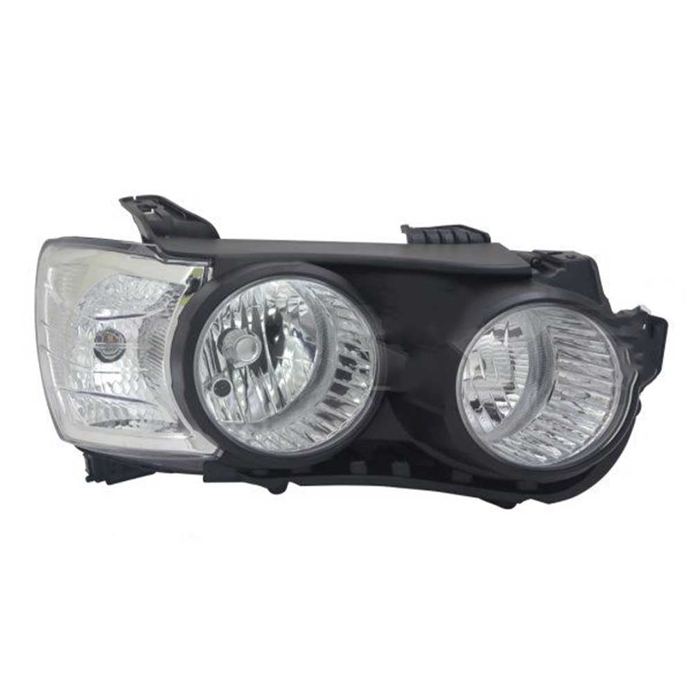 Chevrolet Aveo jobb első fényszóró fekete 2011-