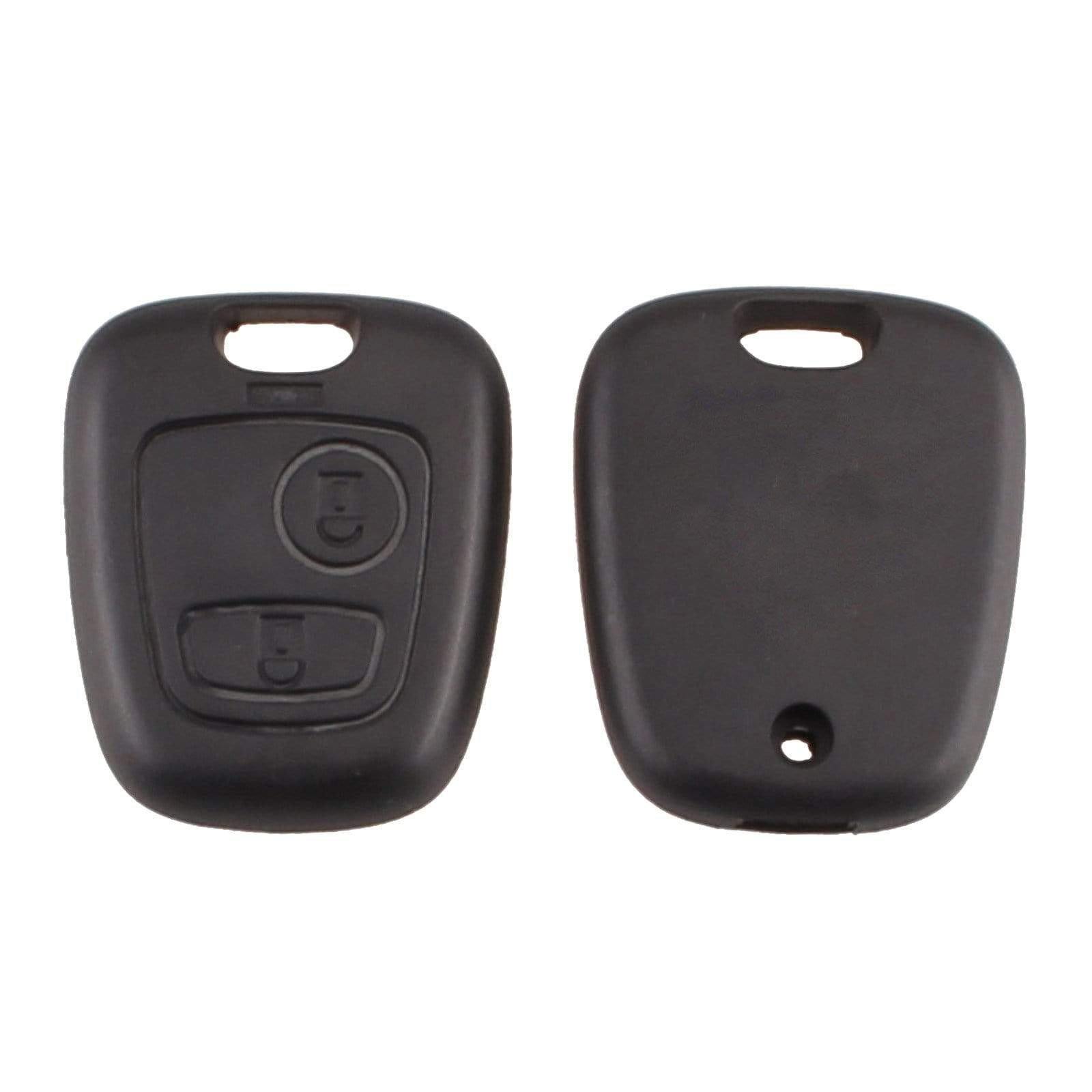 Citroen kulcs 2 gombos burkolat