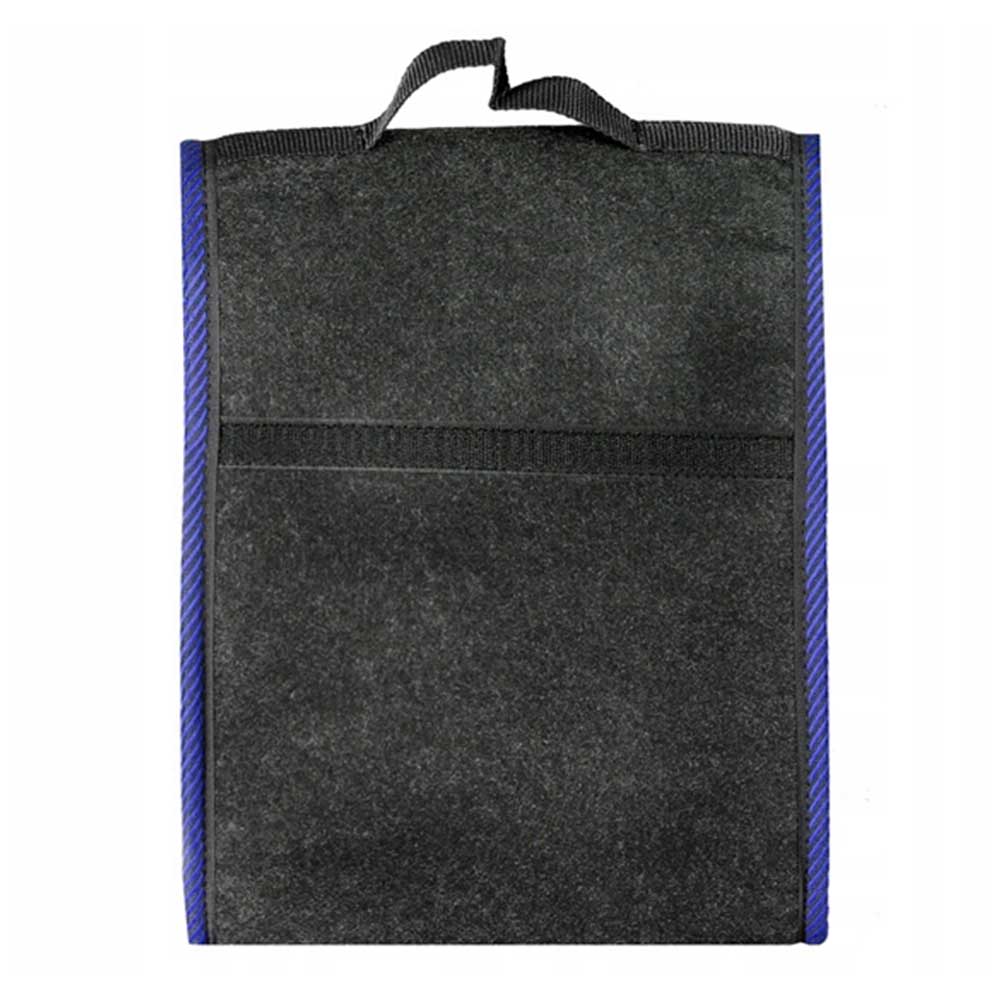 Csomagtartó táska fekete-kék csomagtér rendező