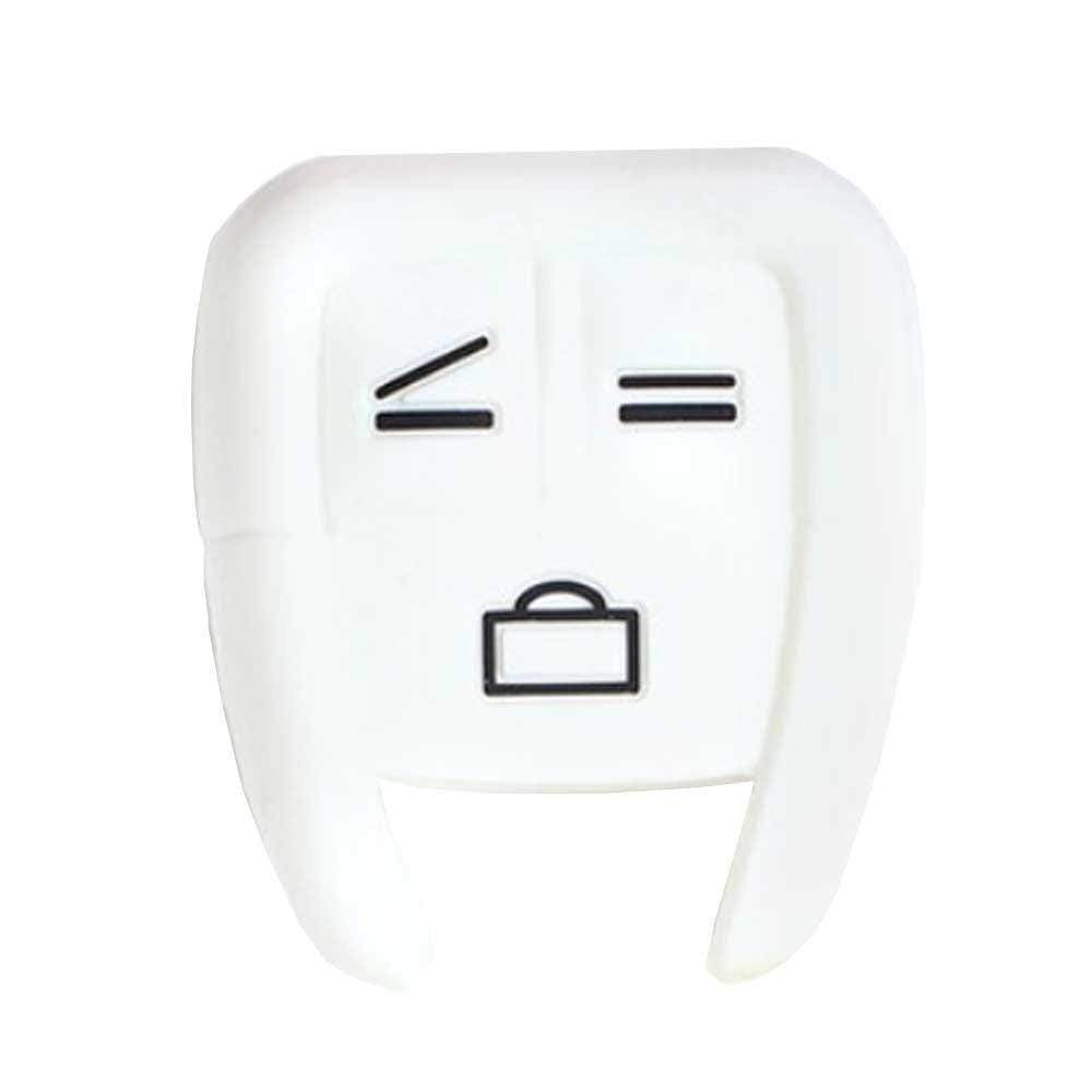 Opel szilikon tok 3 gombos fehér