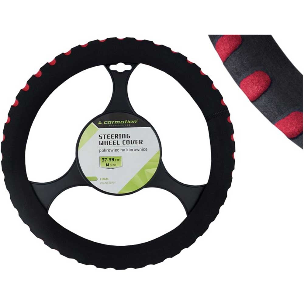 Kormányvédő fekete-piros színben