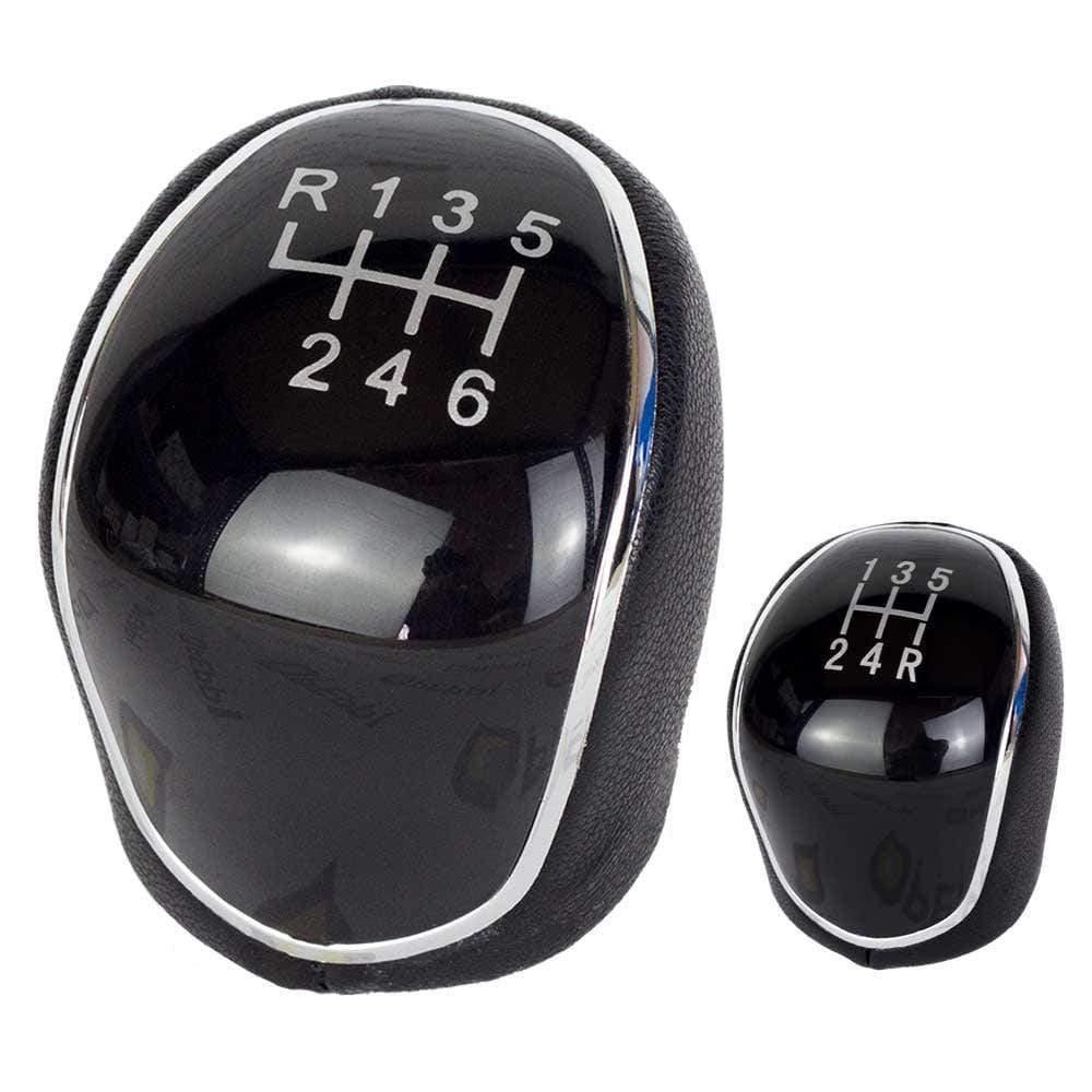 Fekete színű, 5 és 6 sebességes Ford váltógomb. Fekete számlappal, króm számlapkerettel.