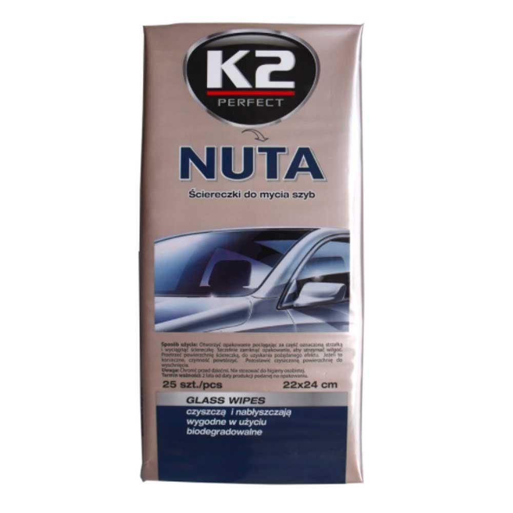 K2 Nuta üvegtisztító kendő, 25 db