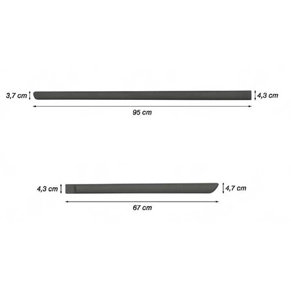 Kia Rio oldalsó díszléc 2000-2005