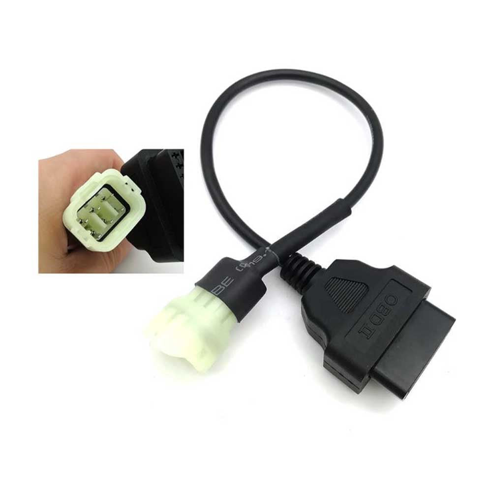 KTM OBD2 átalakító kábel 6 pin motorhoz