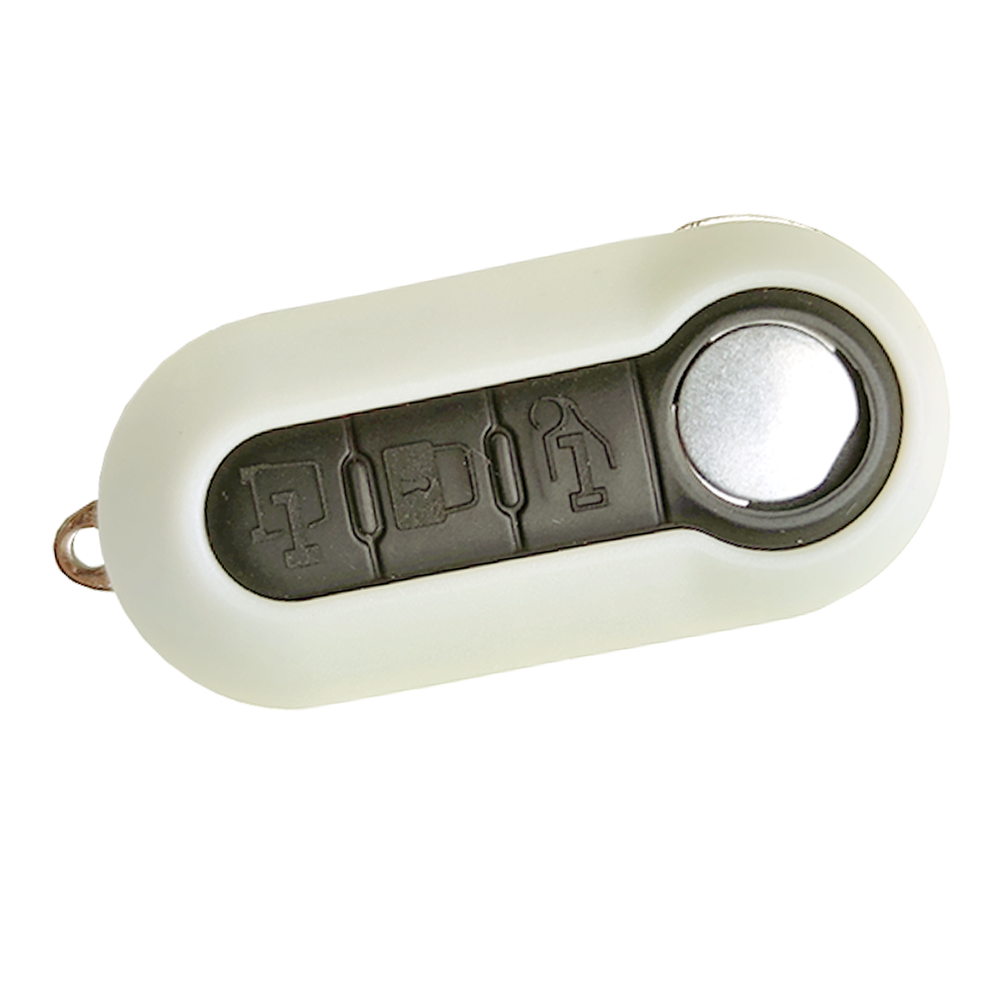 Citroen Jumper kulcsház fehér szín előlap hátlap