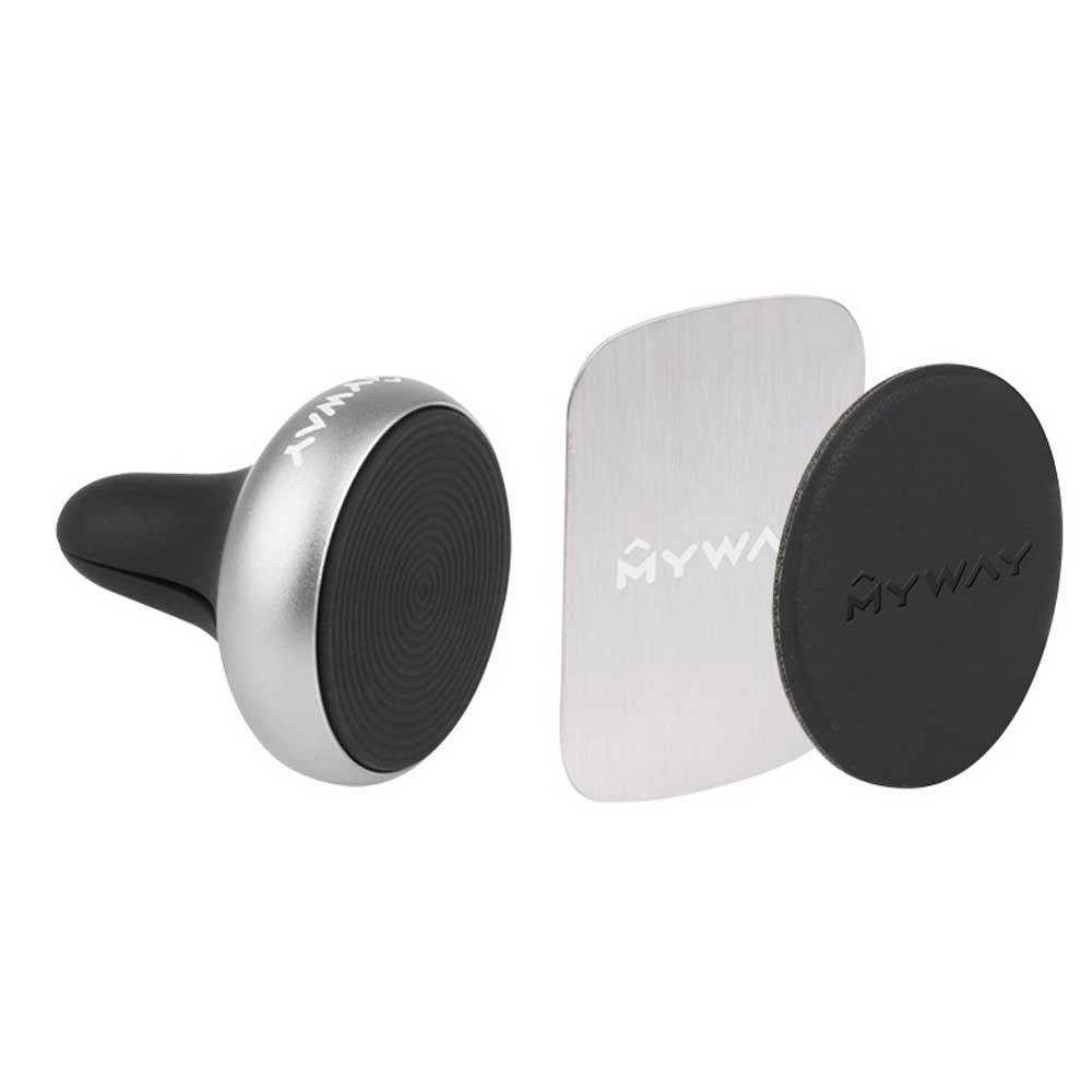 MAWAY szellőzőrácshoz rögzíthető mágneses telefon tartó